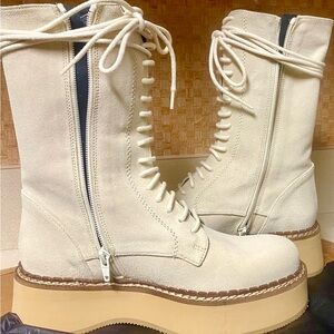 Paloma Barcelo calf boots. Priced to sell . Deeply discounted .